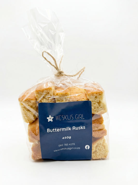 Weskus Girl Buttermilk Rusks - 250g