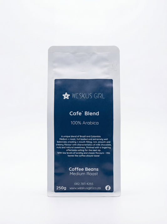 Café Blend Coffee Beans Medium Roast - 250g