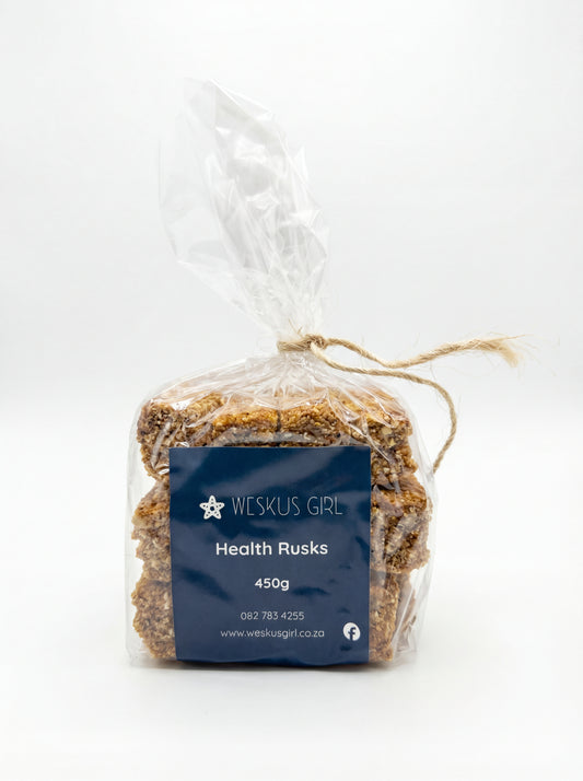 Weskus Girl Health Rusks - 250g