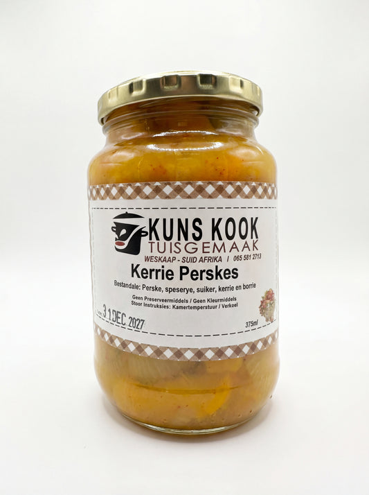 Curried Peaches - 375ml