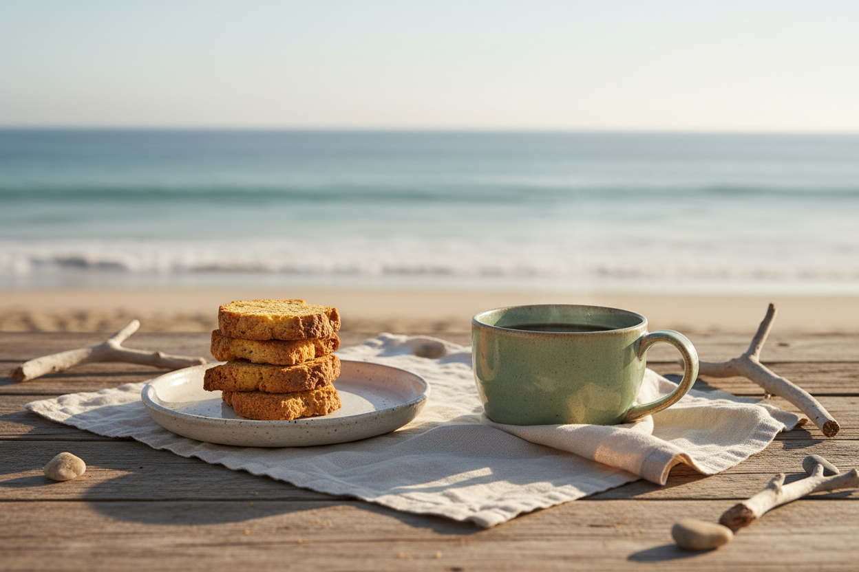 Coastal morning hero image for Weskus Girl